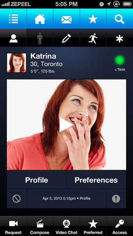 Reality-Mimicking Dating Apps