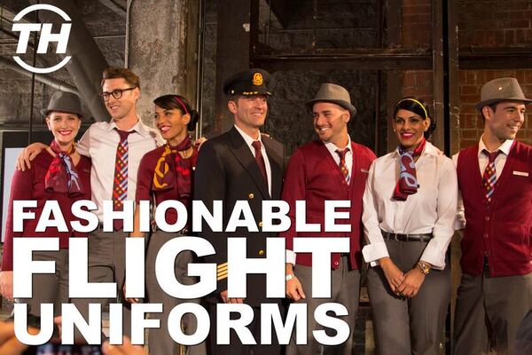 Fashionable Flight Uniforms