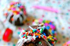 Cake-Filled Brownie Bites