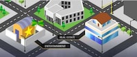 Futuristic IT Career Charts Image 5