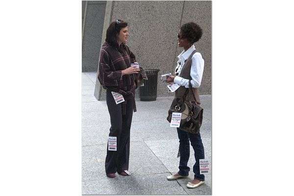 Price Tags On Clothing Street Campaign