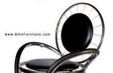 Recycled Bike Furniture