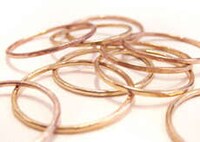 Very Thin Gold Rings