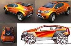 Color Changing Concept Car