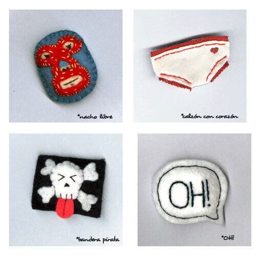 Designer Cotton Pins