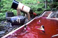 Wine Spa, Coffee Spa, Tea Spa, and Sake Spa