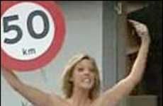 Topless Blondes in Danish Road Safety TV Ad Campaign