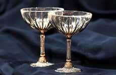 $400,000 Champagne Glasses