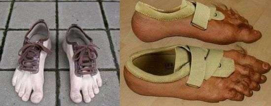 Fake Hairy Toes