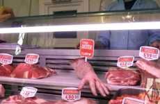 Human Arms in Butcher Shops