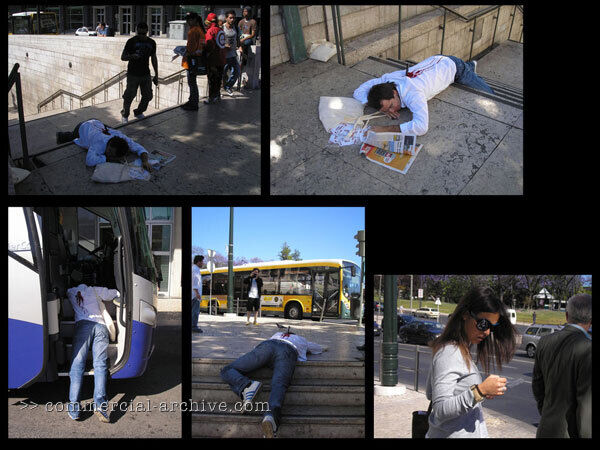 Guerrilla Stabbing To Promote TV Show