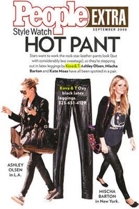 Latex Leggings Image 8