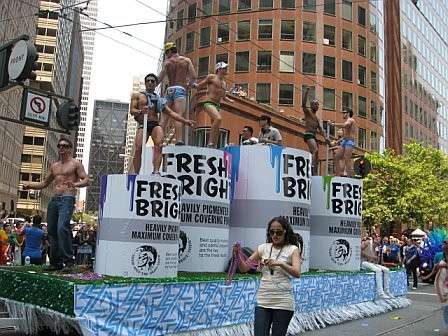 Gay Pride SF PR Stunts