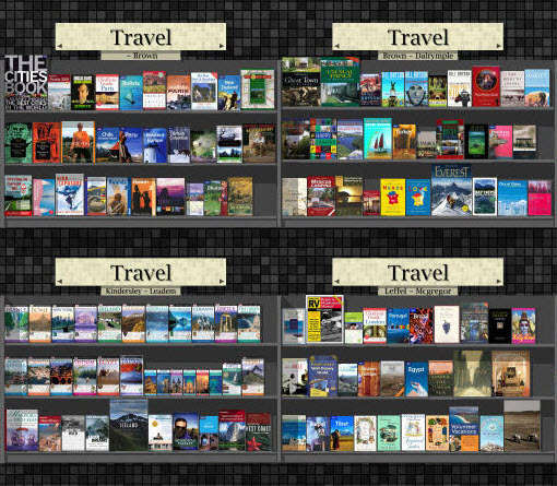 Virtual Book Shelves For Real Shopping