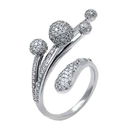 Diamond-Studded Bobble Bracelets