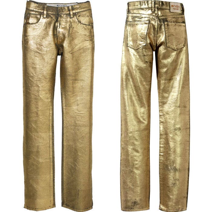 Goldplated Jeans