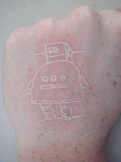 Laser-Etched Tattoos