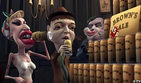 Animated Celebrity Bashing