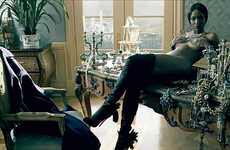 Risque Supermodel Editorials