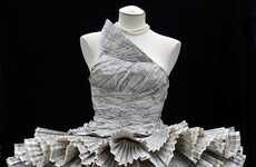 Dresses Made from Phonebooks