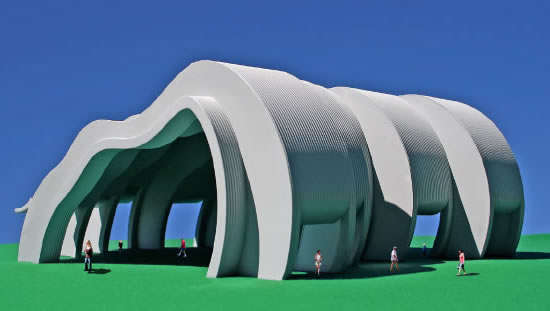 Photovoltaic Rooftop Waves