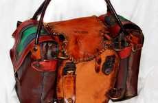 Aged Leather Transformer Bags
