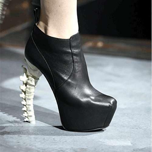 17 Strangely Skeletal Shoe Designs