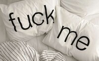 Vulgarity-Printed Pillow Cases Image 3