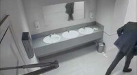 Simulated Crash Bathroom Pranks Image 4