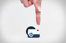 Miniature Social Media Projectors