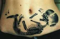 X-Ray Fetus Tattoos