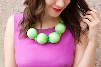DIY Stuffed Scarf Necklaces Image 2