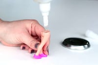 DIY Plastic Leg Lids Image 8