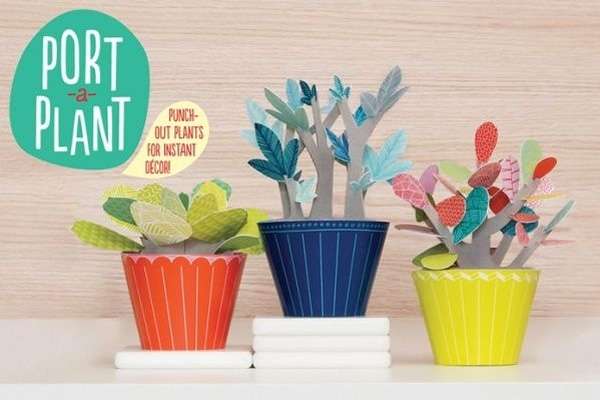 Pop-Up Paper Plants