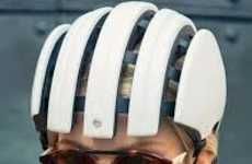 Foldable Biking Headgear