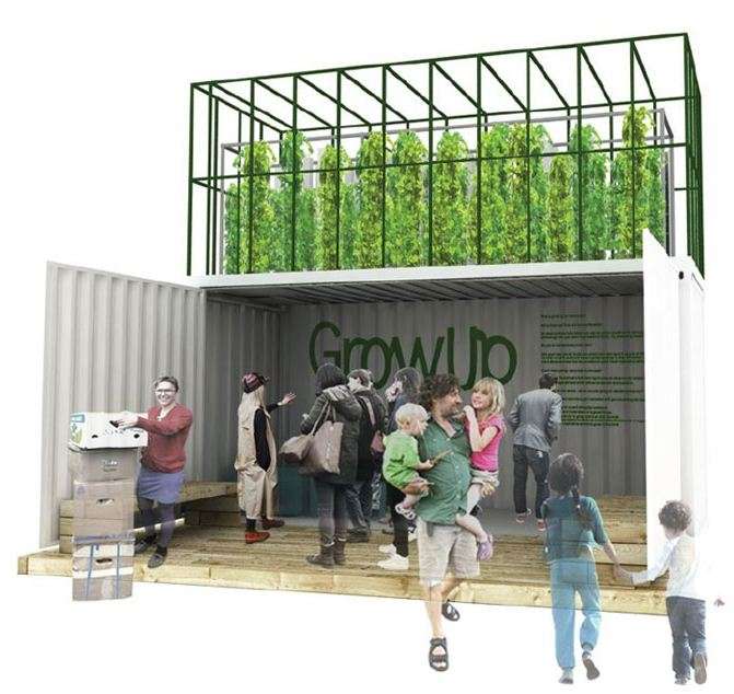 Pop-Up Urban Microfarms