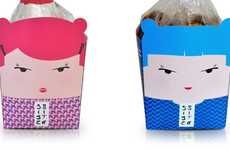 Personified Biscuit Boxes