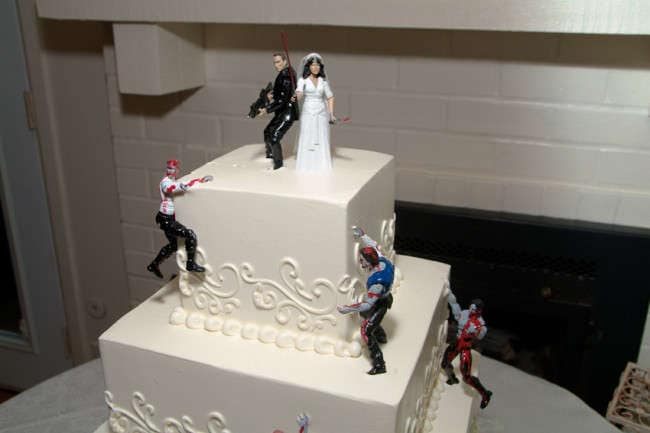 Zombie Wedding Cakes