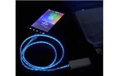 Flowing Light USB Cables