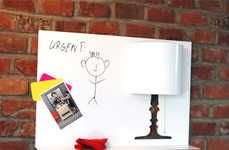 Light-integrated White Boards
