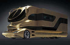 Million-Dollar Gold Motorhomes