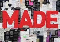 Colorful Clothing Tag Mosaics Image 2