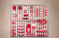 Summer Grill Paper Sculptures