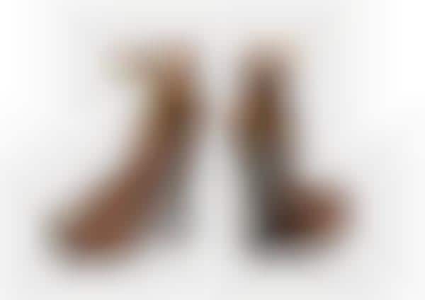 Ornate Violin-Shaped Heels