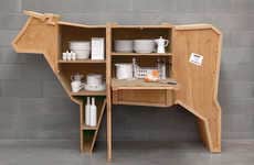 Animal-Shaped Crate Storage