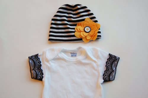 DIY Seamlessly Embellished Babywear