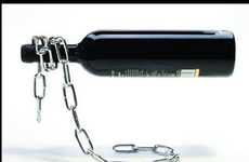 Deceptive Floating Wine Bottles