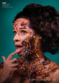 Food-Accessorized Portraiture Image 8