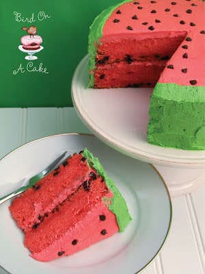 DIY Watermelon Cakes