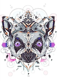Metallic Animal Illustrations Image 2